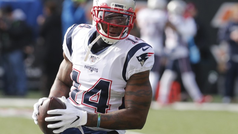 New England Patriots wide receiver Mohamed Sanu