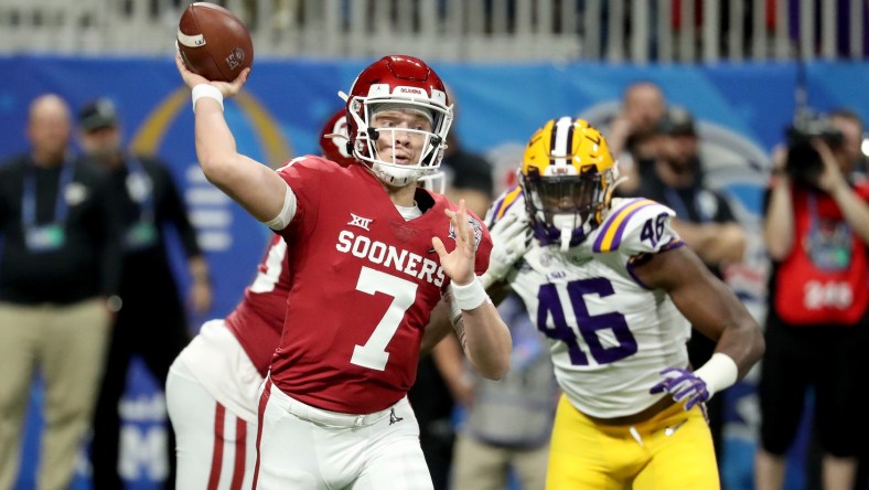 Oklahoma Sooners quarterback Spencer Rattler