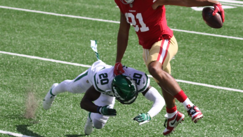 49ers tight end Jordan Reed against the Jets