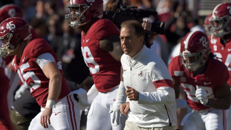 Nick Saban and the Alabama Crimson Tide will kick off their college football season in Week 4