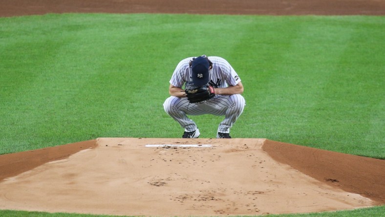 New York Yankees pitcher Gerrit Cole