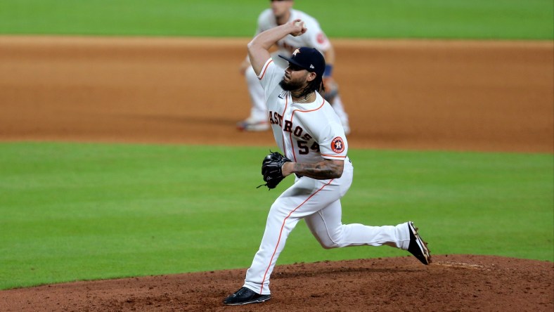 Houston Astros closer Roberto Osuna