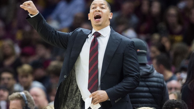 Los Angeles Clippers coach Tyronn Lue