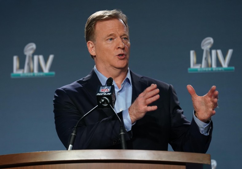 NFL Playoffs, Roger Goodell, COVID-19