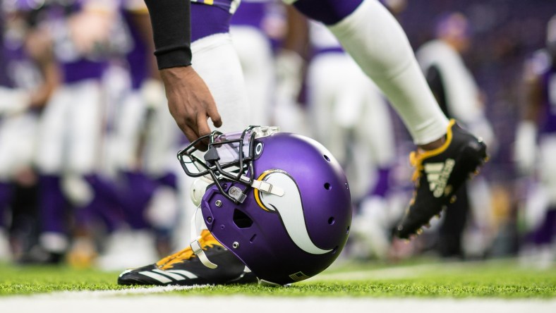 Minnesota Vikings helmet