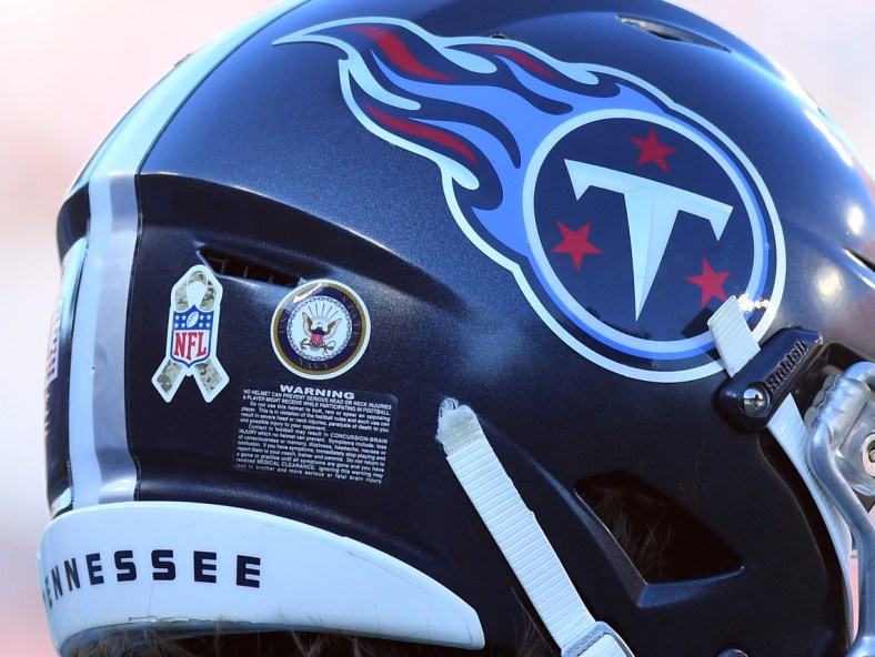 Tennessee Titans football helmet