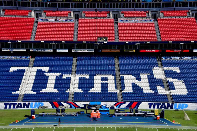 Tennessee Titans logo during NFL season