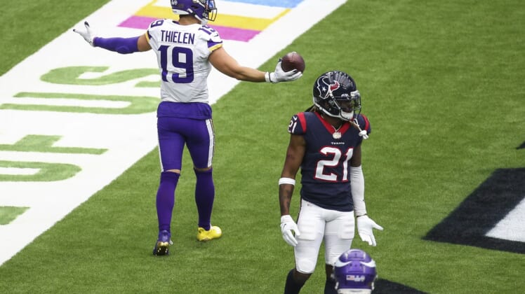 NFL rumors indicate Vikings WR Adam Thielen could be a trade deadline target
