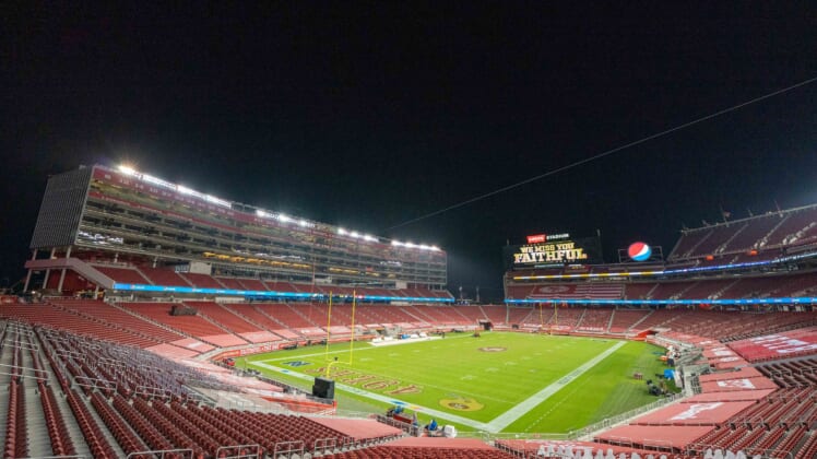 San Francisco 49ers' Levi's Stadium NFL game Eagles