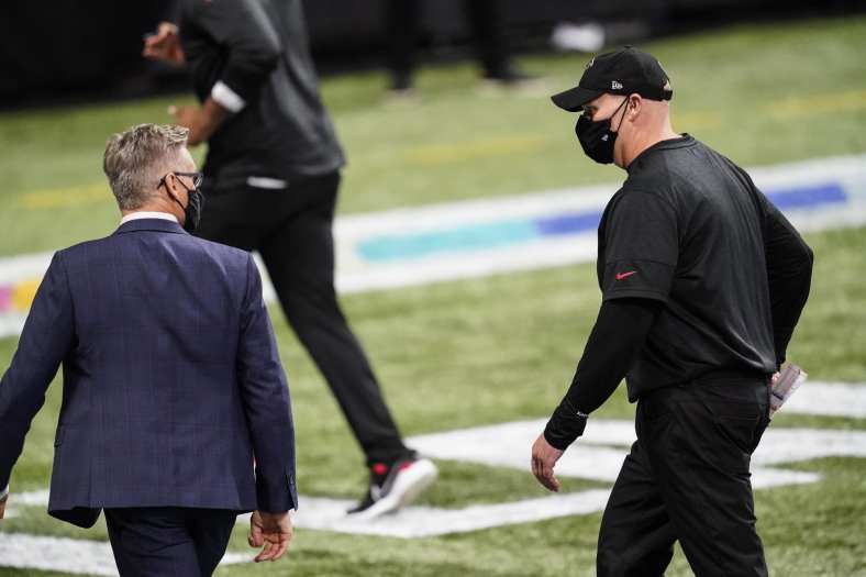 Falcons head coach Dan Quinn following loss to Panthers