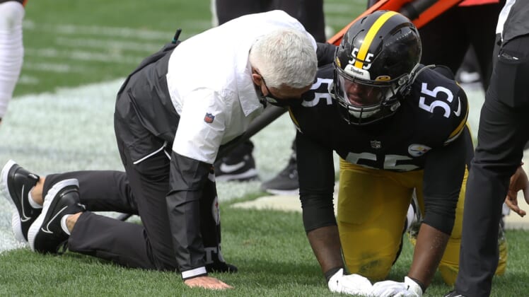 Steelers LB Devin Bush ACL injury against the Browns Week 6