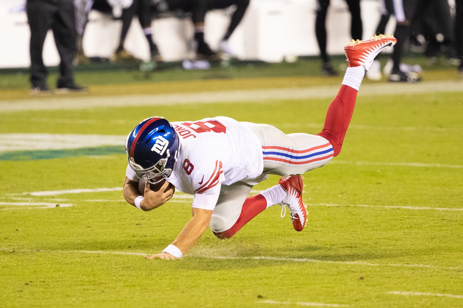 Giants Fire OL Coach Marc Colombo After Fist Fight With Head Coach Joe ...