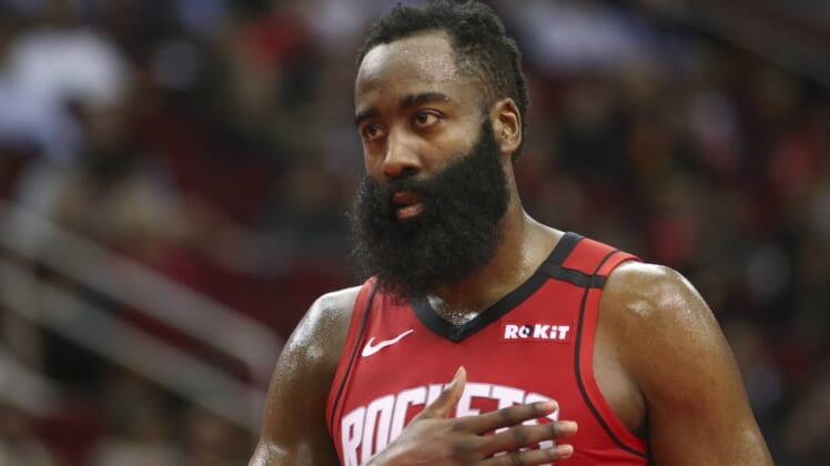 NBA world reacts to blockbuster James Harden trade