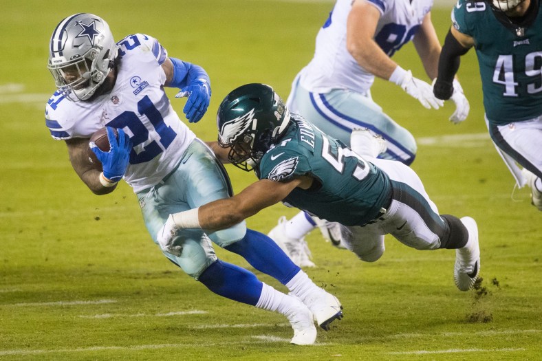 Sunday Night Football between the Cowboys and Eagles drew strong TV ratings