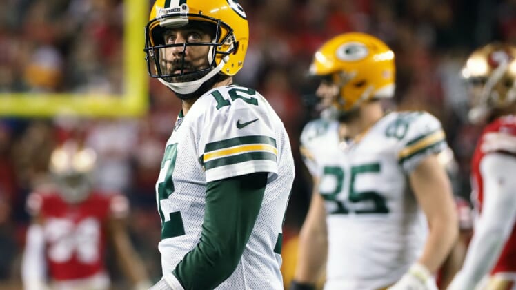 Green Bay Packers QB faces the San Francisco 49ers in Week 9