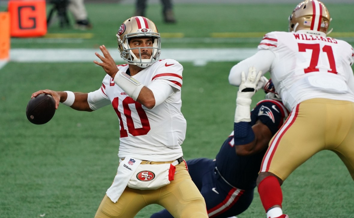 Jimmy Garoppolo trade would be involved in hypothetical Deshaun Watson trade to the 49ers
