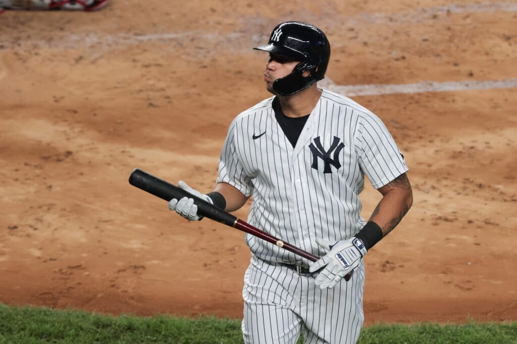 Gary Sanchez: New York Yankees catcher strikes out