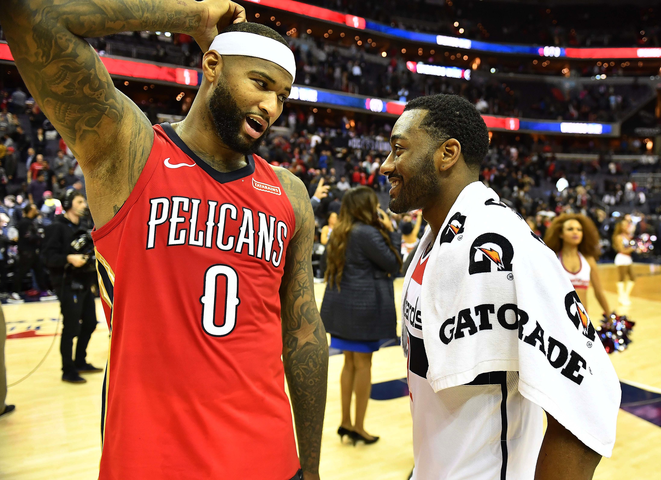 NBA preseason: John Wall, DeMarcus Cousins give Rockets hope