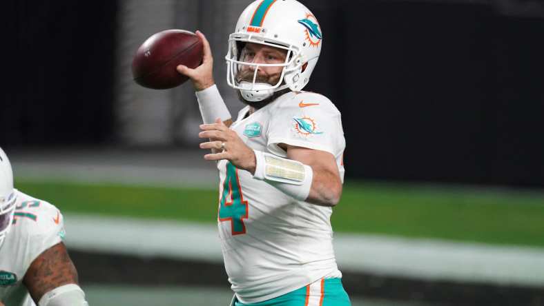 Miami Dolphins quarterback Ryan Fitzpatrick to miss Week 17 after positive COVID-19 test