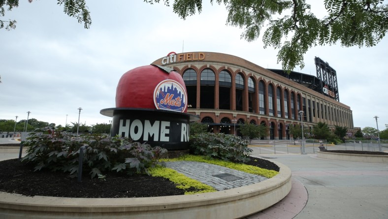 Jul 24, 2020; New York City, New York, USA; A general view of Citi Field for opening day prior to the game between the New York Mets and the Atlanta Braves at Citi Field. Mandatory Credit: Brad Penner-USA TODAY Sports