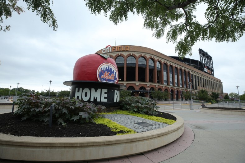 Jul 24, 2020; New York City, New York, USA; A general view of Citi Field for opening day prior to the game between the New York Mets and the Atlanta Braves at Citi Field. Mandatory Credit: Brad Penner-USA TODAY Sports