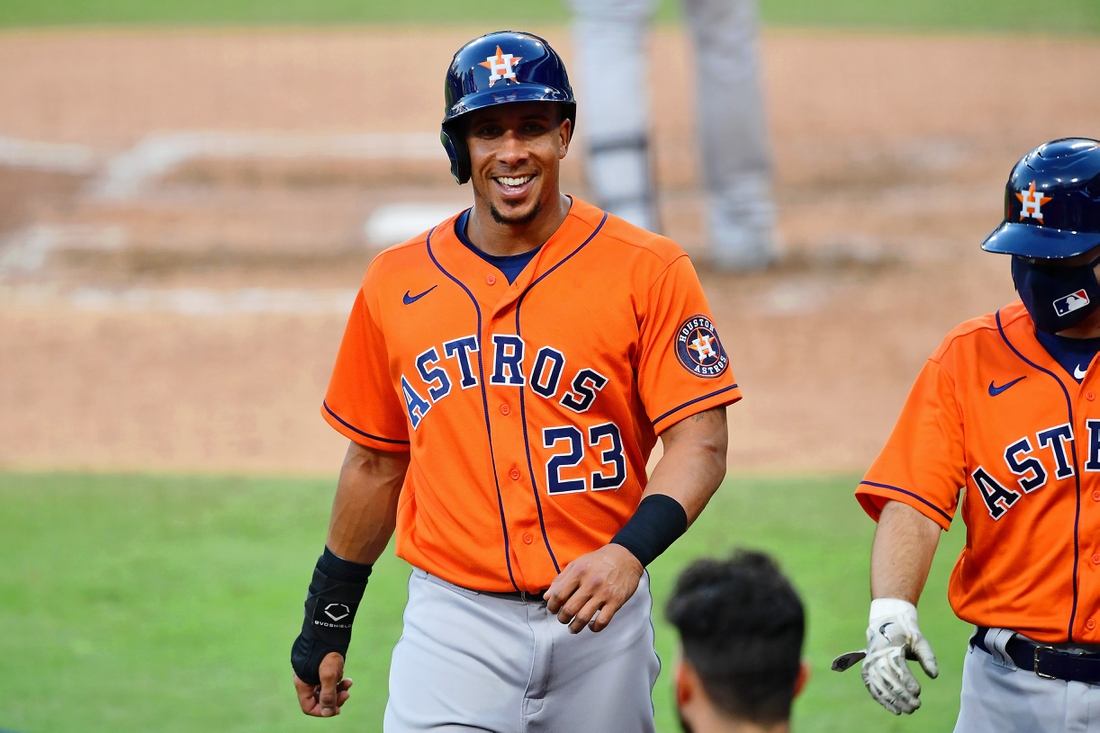 Houston Astros re-sign outfielder Michael Brantley