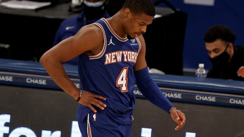 Knicks guard Dennis Smith Jr., Derrick Rose trade