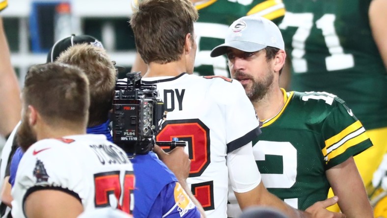 Championship Sunday: Aaron Rodgers: Tom Brady