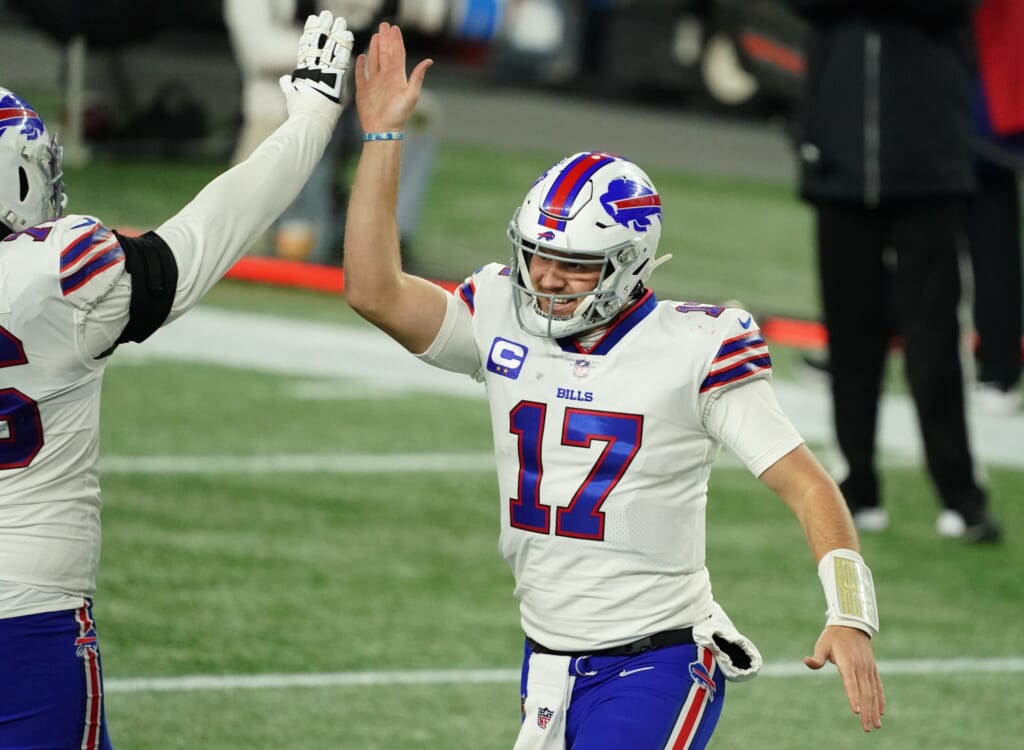 NFL Playoff odds and point spreads: Don't bank against Josh Allen and the Bills.