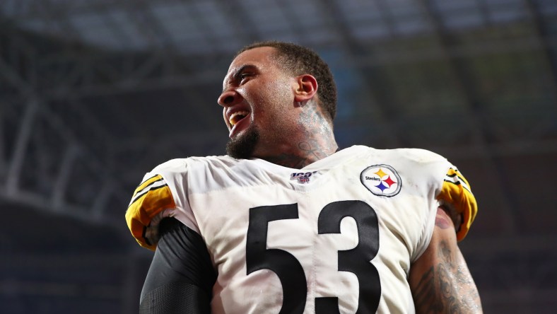 Pittsburgh Steelers center Maurkice Pouncey retirement.