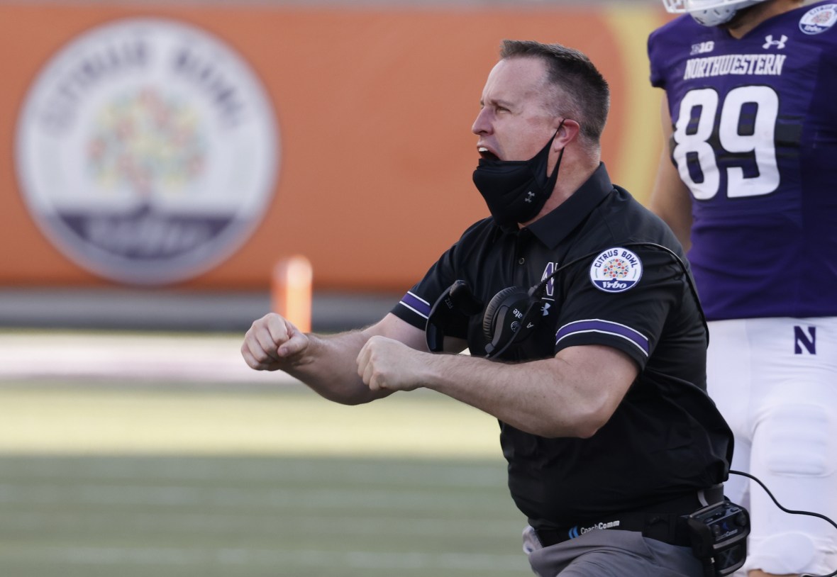 Pat Fitzgerald signs extension with Northwestern.