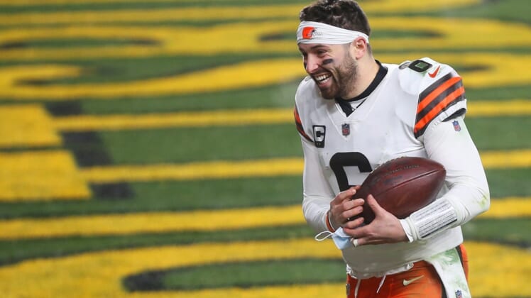 NFL Playoff odds and point spreads: Don't discount Baker Mayfield's Browns.