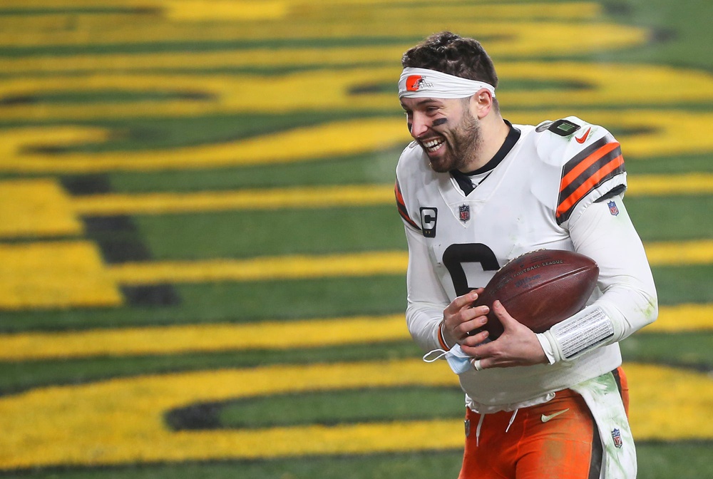 NFL Playoff odds and point spreads: Don 't discount Baker Mayfield' s Browns.'t discount Baker Mayfield's Browns.