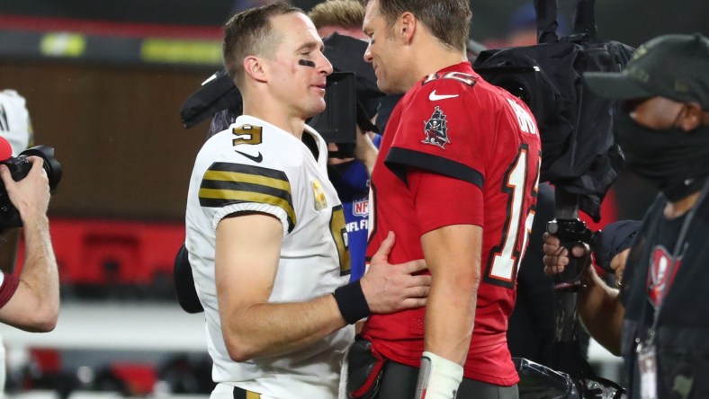 Tom Brady pays homage to Drew Brees