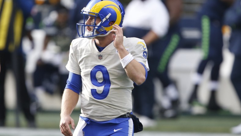 WATCH: Los Angeles Rams QB John Wolford injured vs. Seahawks in Wild Card game