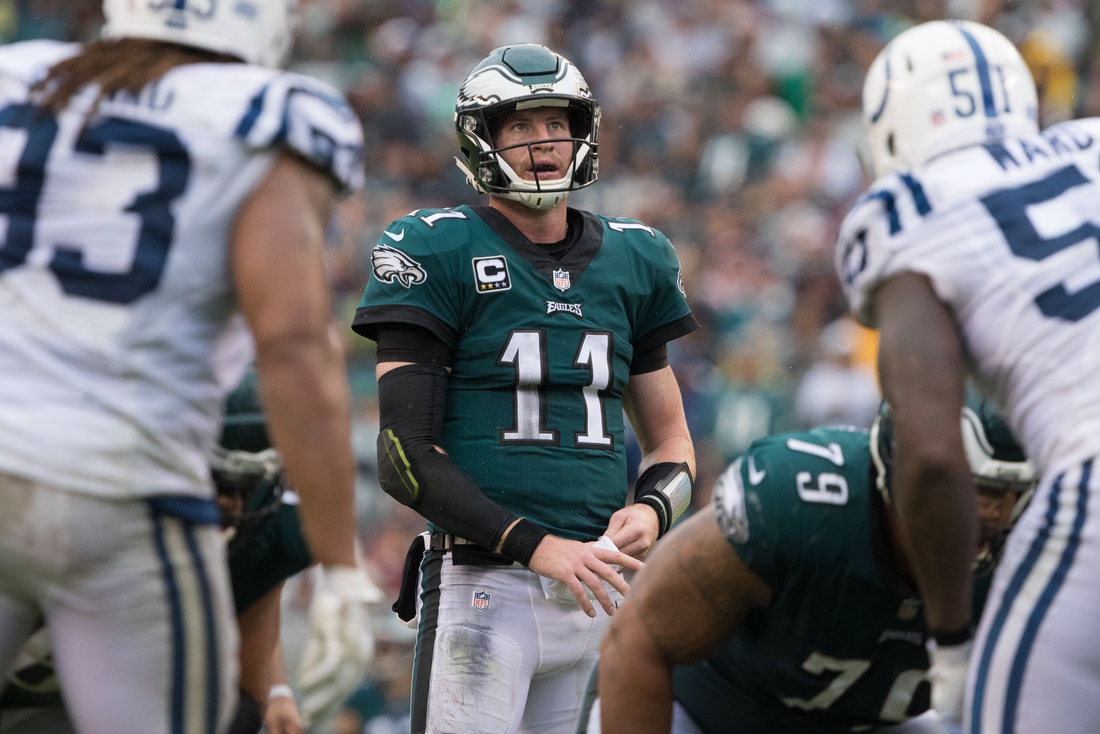 Indianapolis Colts Super Bowl odds shorten with Carson Wentz.