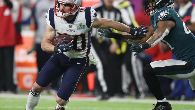 Patriots WR Danny Amendola, Bill Belichick