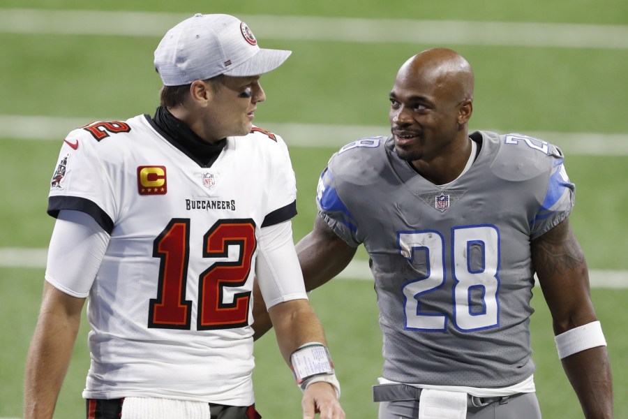 Detroit Lions RB Adrian Peterson: I can play till I'm 40