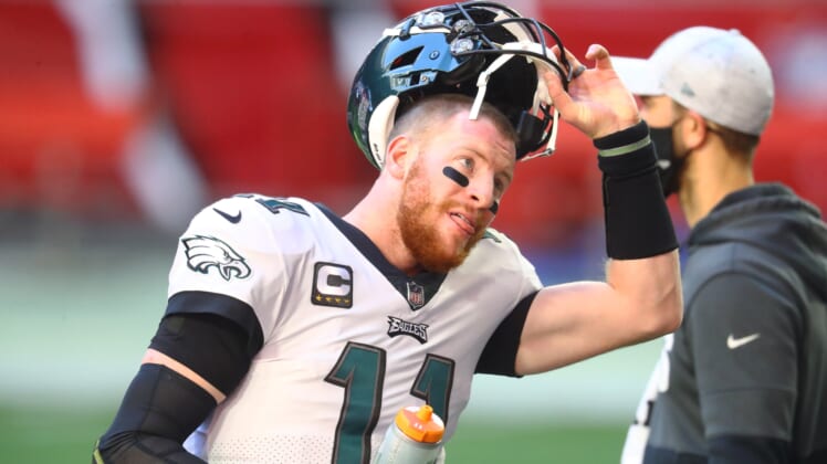 NFL world reacts to Carson Wentz being traded to Indianapolis Colts
