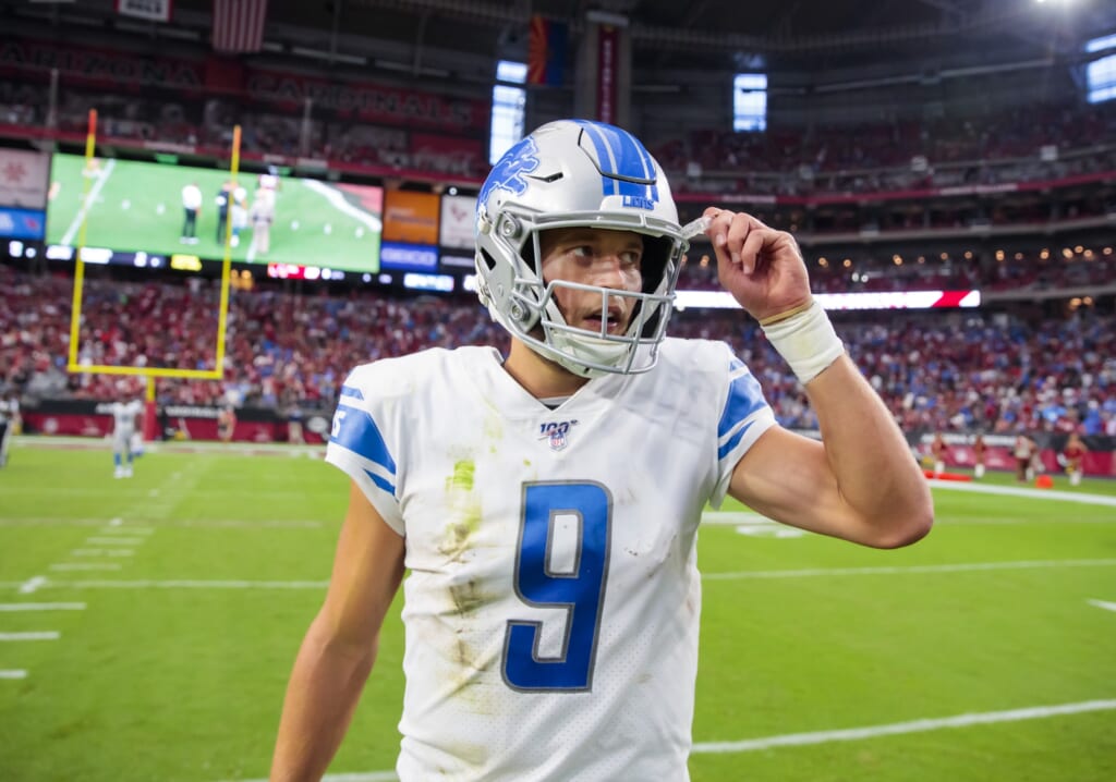 New England Patriots quarterback options after missing out on Matthew Stafford