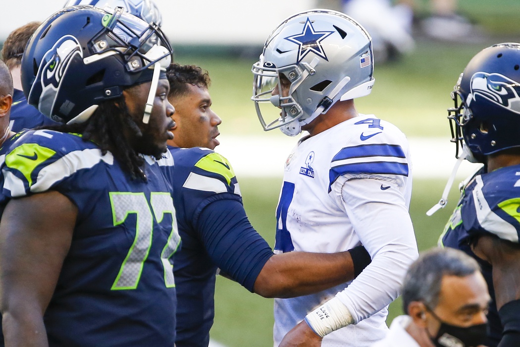 Idea of a Dak Prescott for Russell Wilson trade is 'laughable' - Sportsnaut