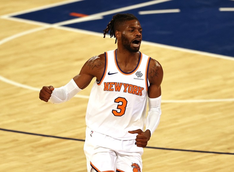 New York Knicks' Nerlens Noel Rich Paul