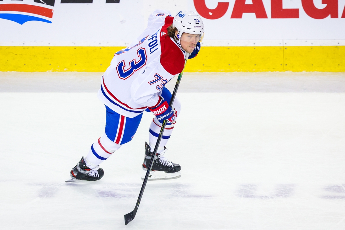 Montreal Canadiens forward Tyler Toffoli to miss all three games vs. Edmonton Oilers : Sportsnaut