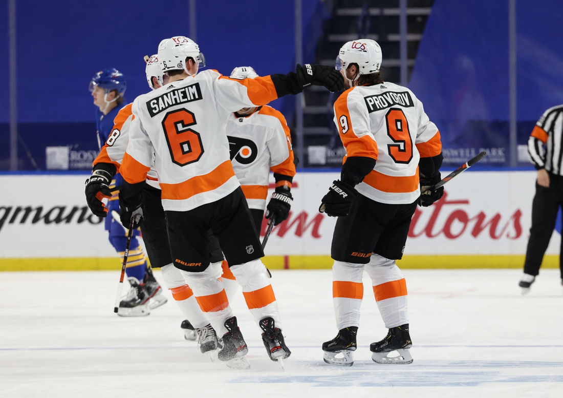 NHL roundup: Philadelphia Flyers' OT victory leaves Sabres winless in 18