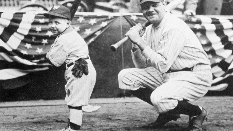 Babe Ruth autographed photo