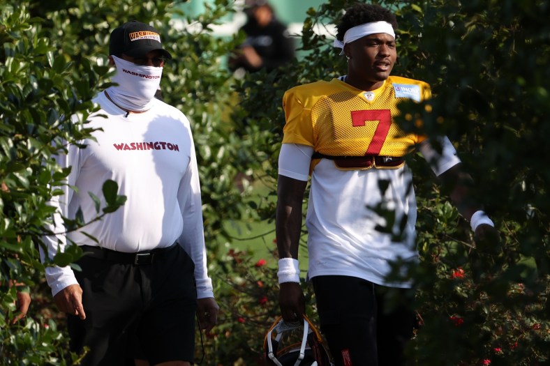 Ron Rivera says Dwayne Haskins can succeed in NFL with better work ethic