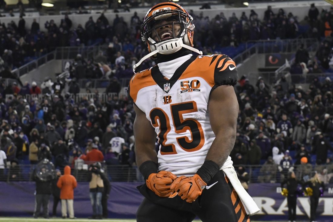 Cincinnati Bengals release Giovani Bernard