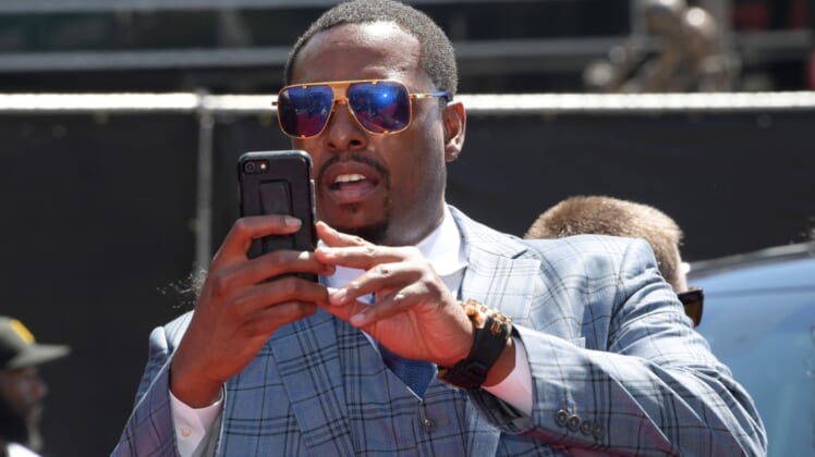 Jul 10, 2019; Los Angeles, CA, USA; Former basketball player Paul Pierce arrives on the red carpet at Microsoft Theatre. Mandatory Credit: Kirby Lee-USA TODAY Sports