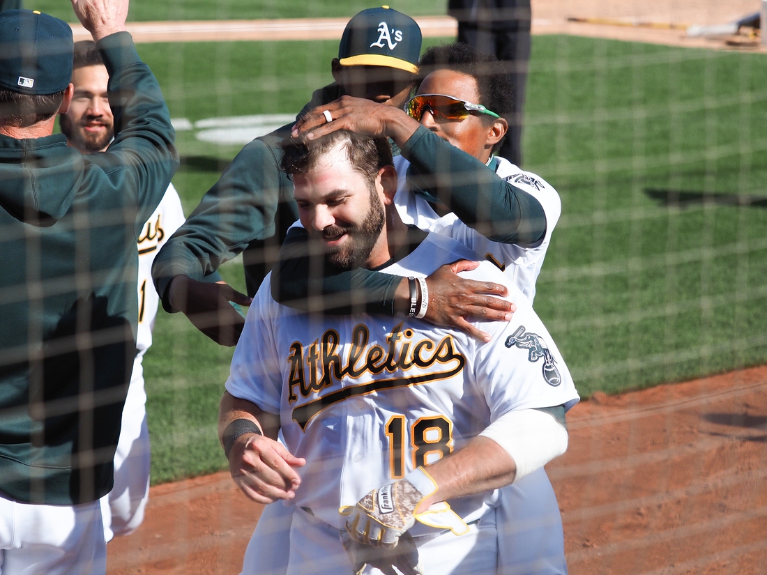 Oakland A's first win of 2021 was led by the players who were