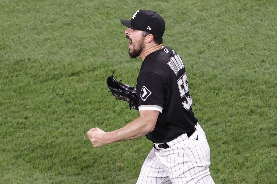 White Sox's Carlos Rodon throws no-hitter - Los Angeles Times